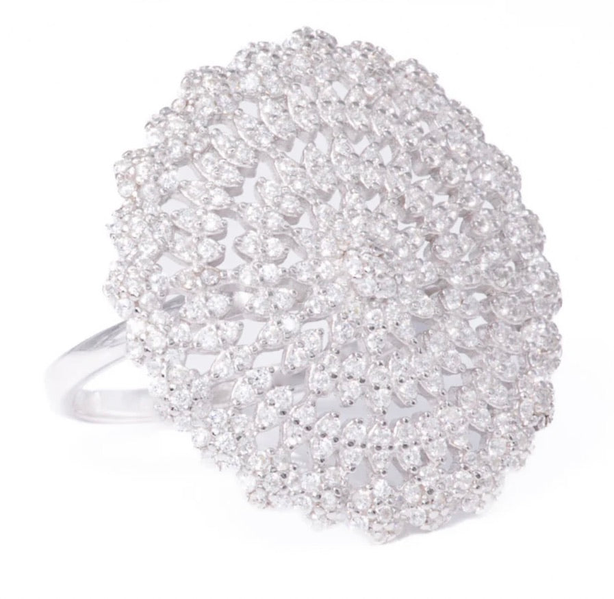 Vitalita Angels Lusso Universo Silver Ring 925 by Sierra Deene