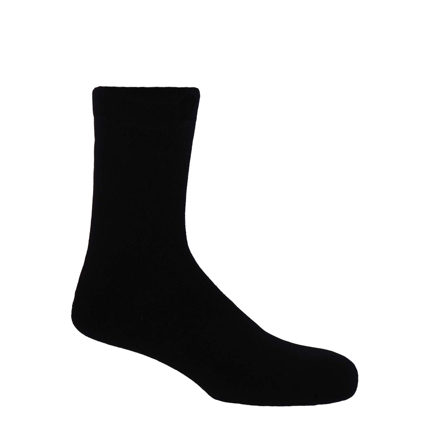 Plain Men's Bed Socks - Black by Peper Harow