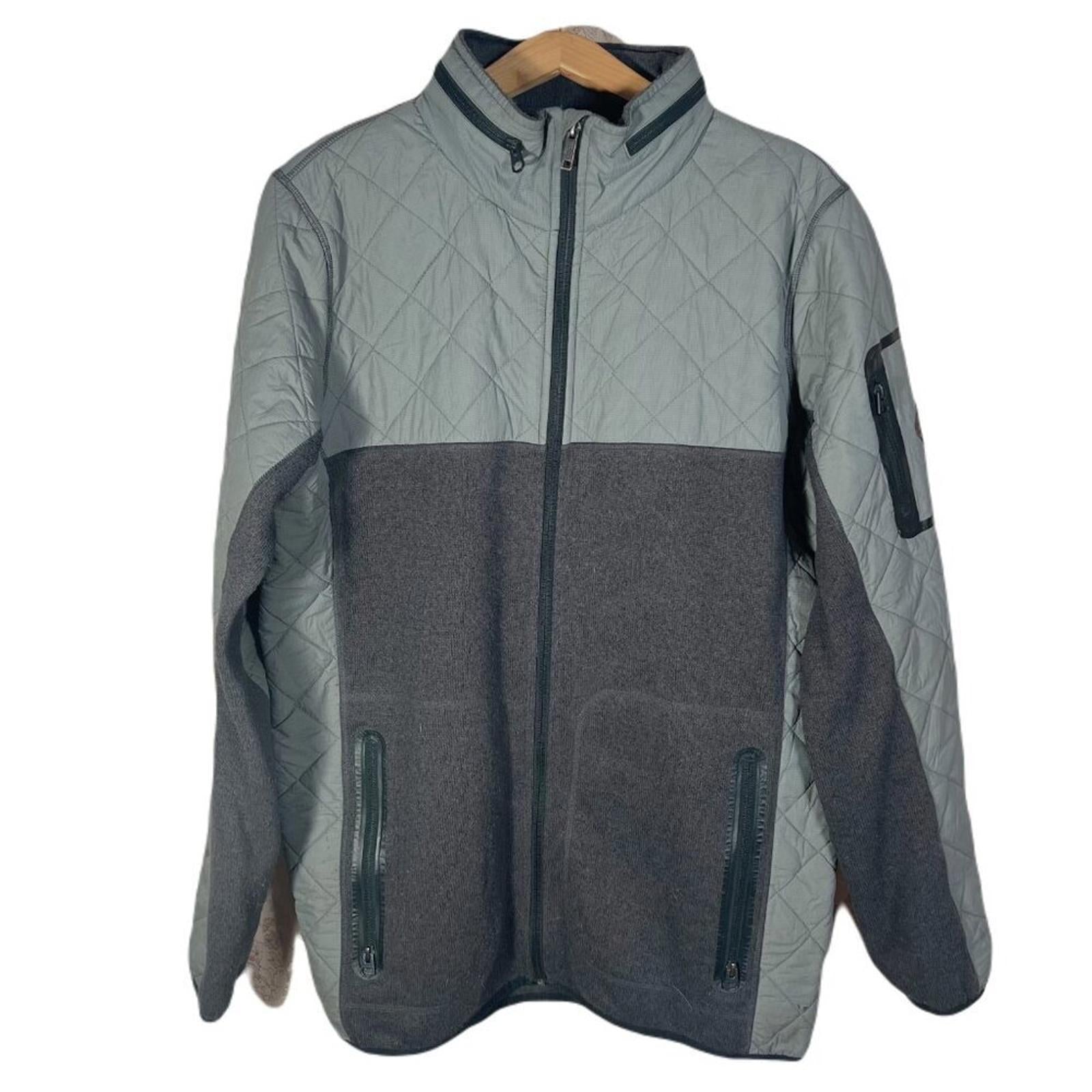 Burton Men's Pierce Fleece Dandong Grey Winter Jacket Coat Size L by Hot Girl Secondhand