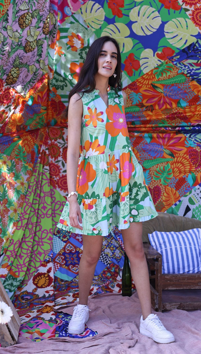 FLORAL POPS KYRA Dress by Maude Vivante