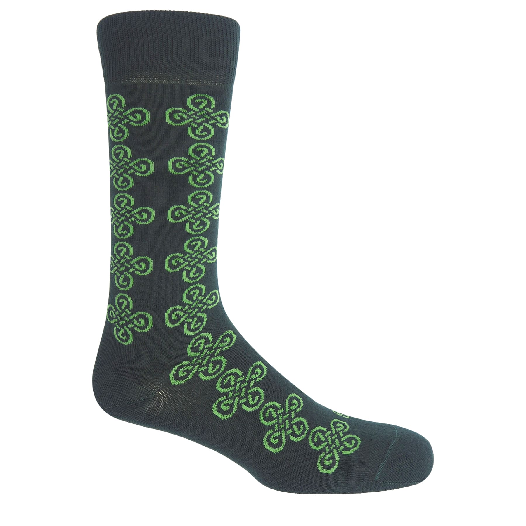 Knot Men's Socks - Green by Peper Harow