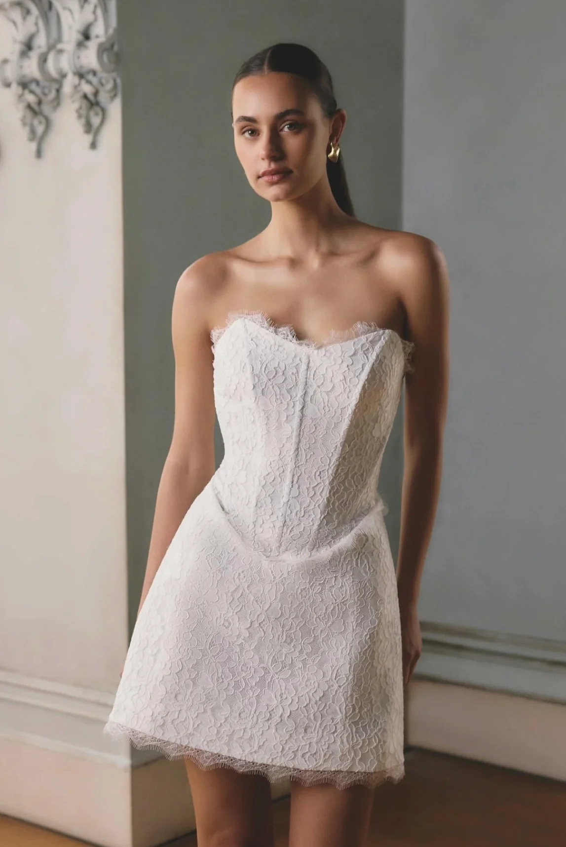 Elliatt Clarisse Tulip Mini Dress by Sierra Deene