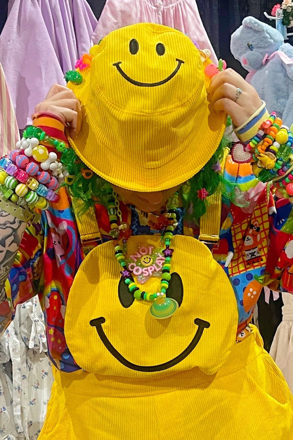 Happy Face Hat by Miss Candyholic
