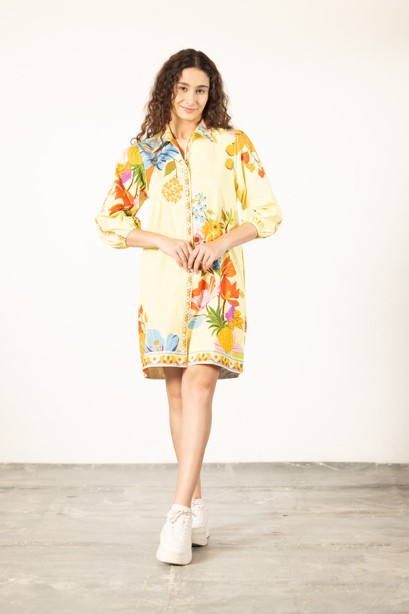 CITRUS GARDEN AVA DRESS by Maude Vivante
