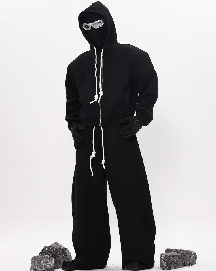 Wide Leg Arc Sweat Pants by OFFCULTURE
