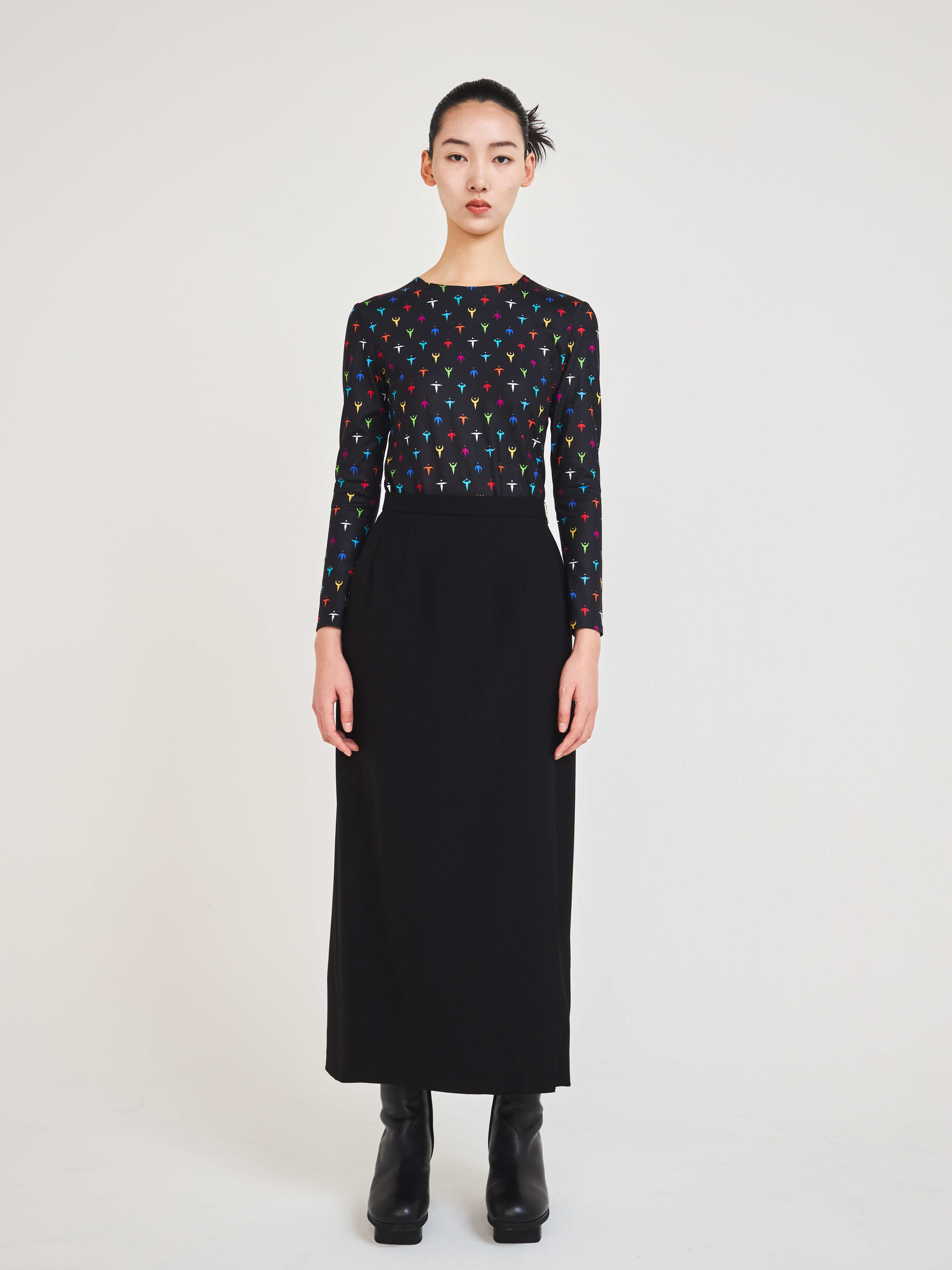 Embracing Wrap Long Skirt by ASATO
