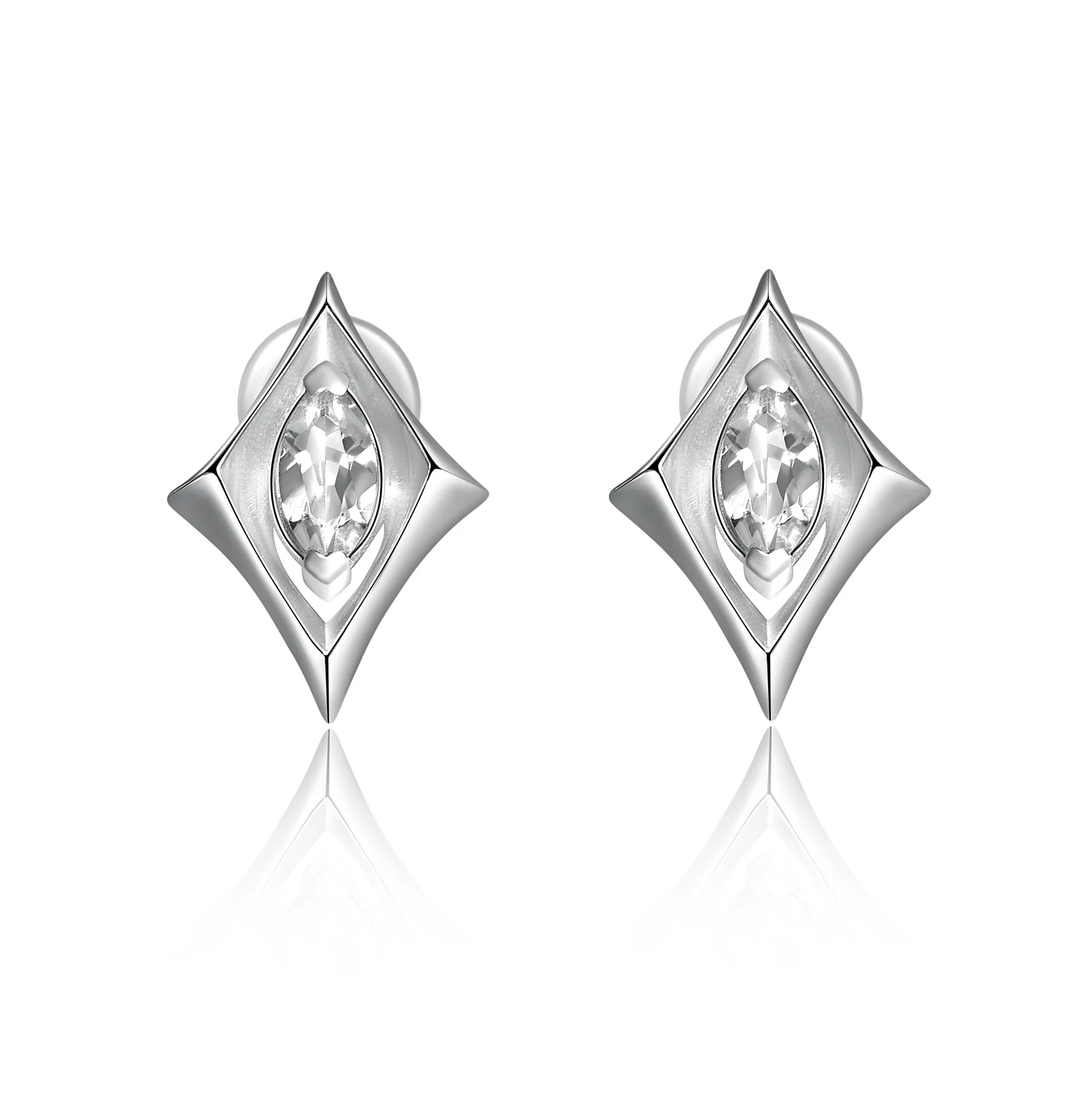 Stellar | Single & Paired Silver Earring by Outsider Artist