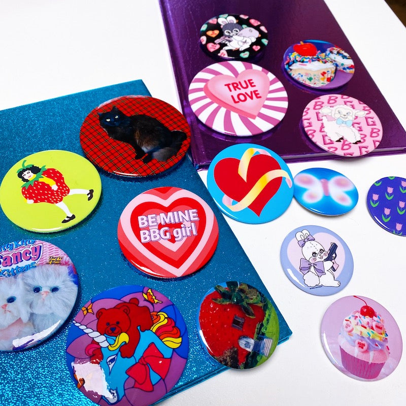 BBG 90s Badge - Vintage Print by Land Decora