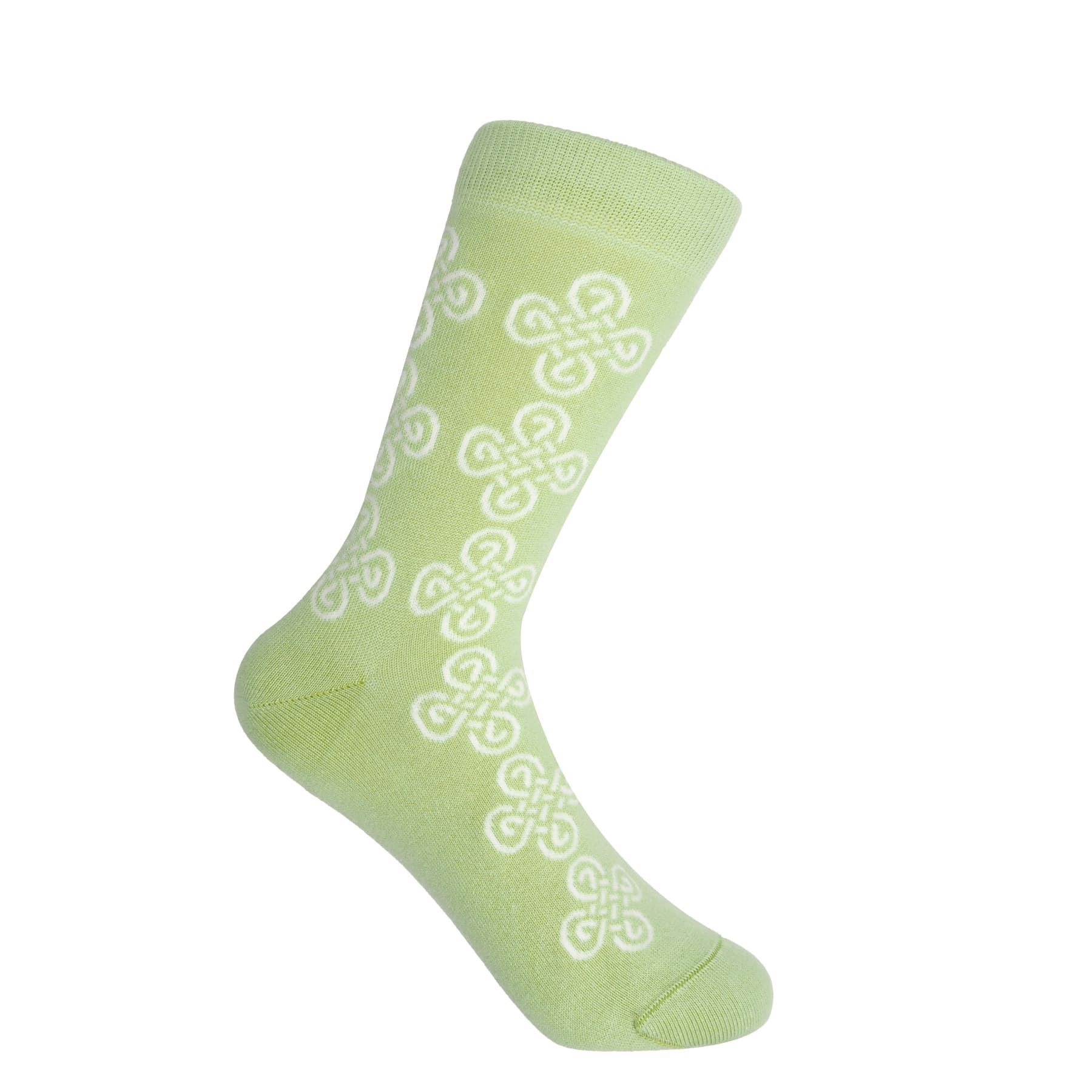 Knot Women's Socks - Lime by Peper Harow
