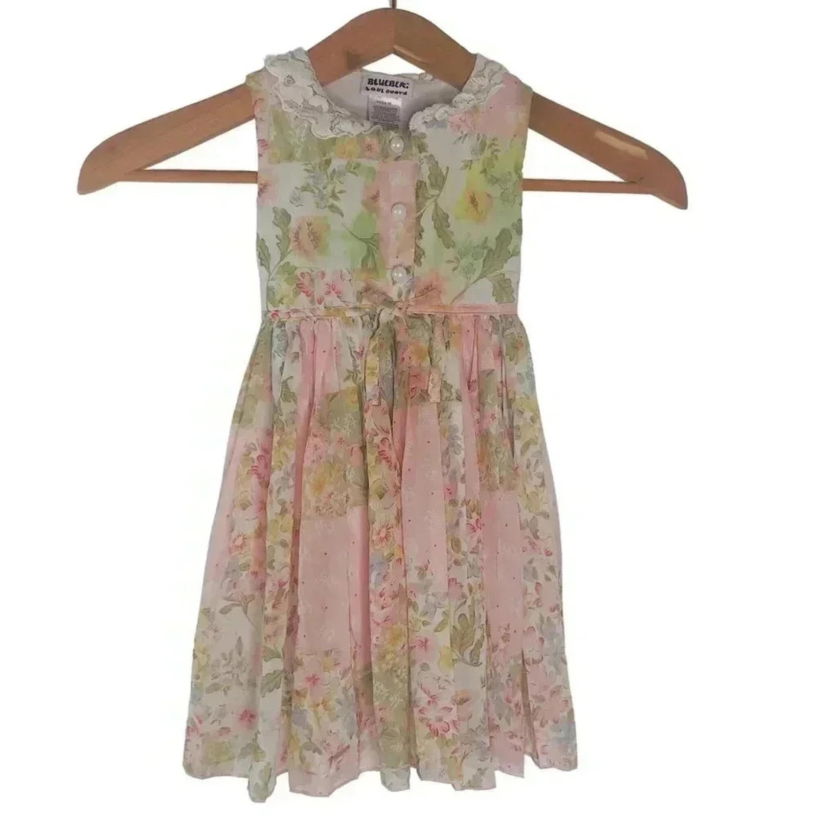 Vintage Blueberi Boulevard Little Girl's Dress by Hot Girl Secondhand