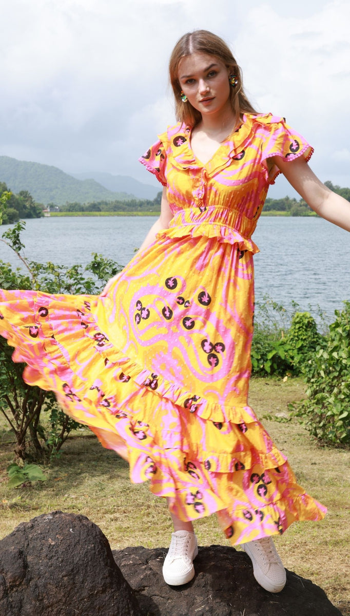 ORIENTAL ANA Dress by Maude Vivante