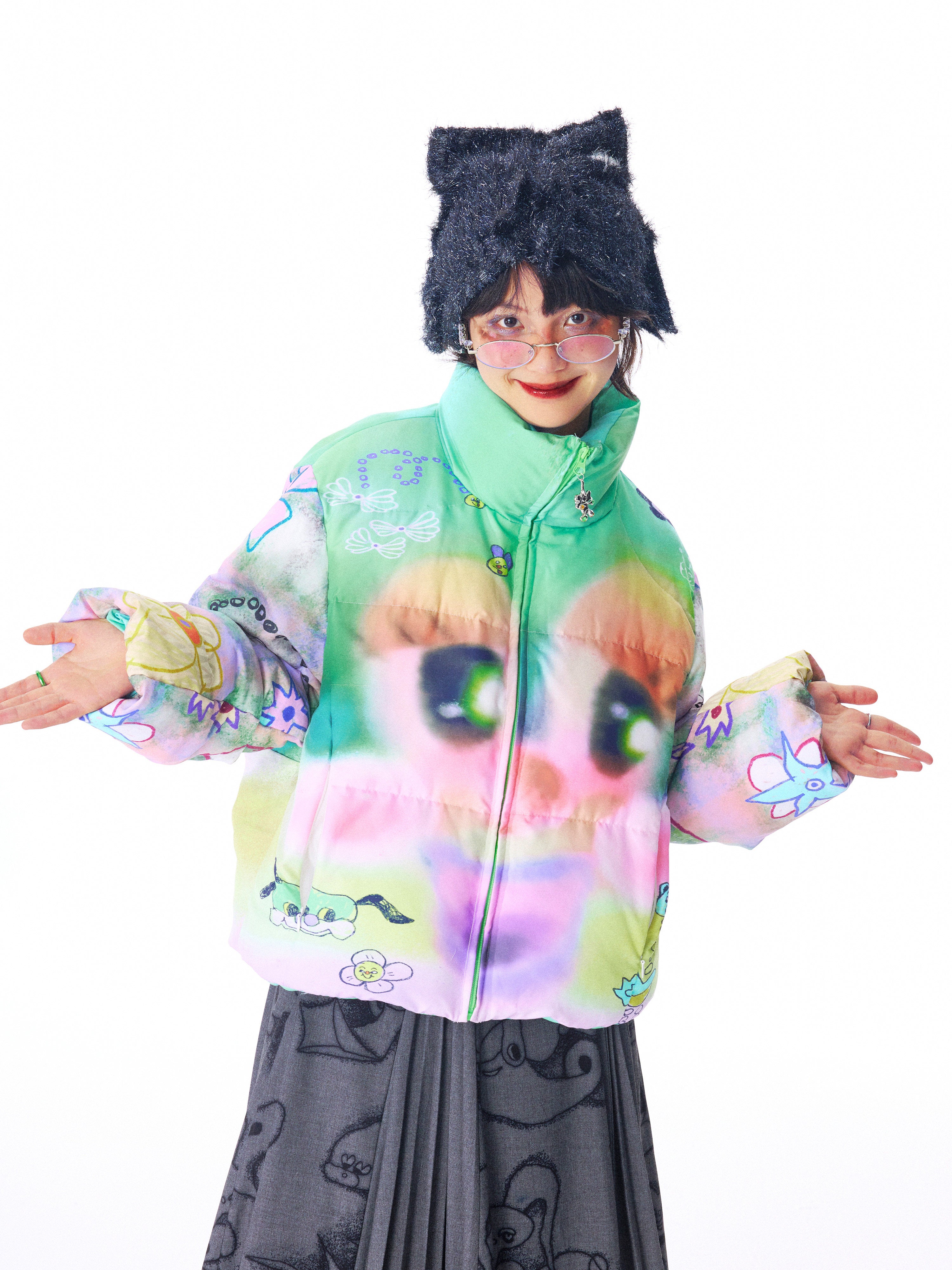 Colorful Down Jacket - sillysis by Land Decora
