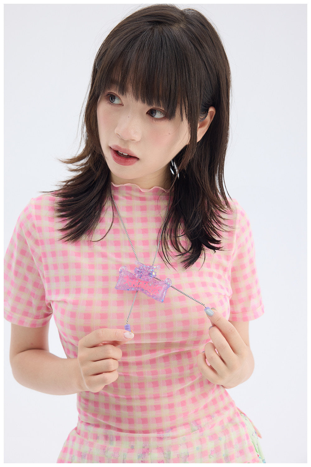 Magic Cat Acrylic Necklace | Decora Kei Kawaii Harajuku Jewelry by Land Decora