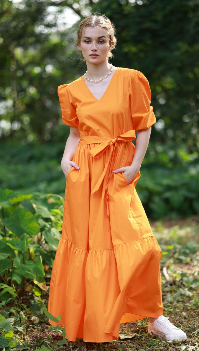 TANGERINE MELINA Dress by Maude Vivante