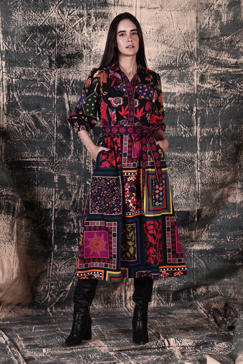 NIGHT GLOW REMI DRESS by Maude Vivante