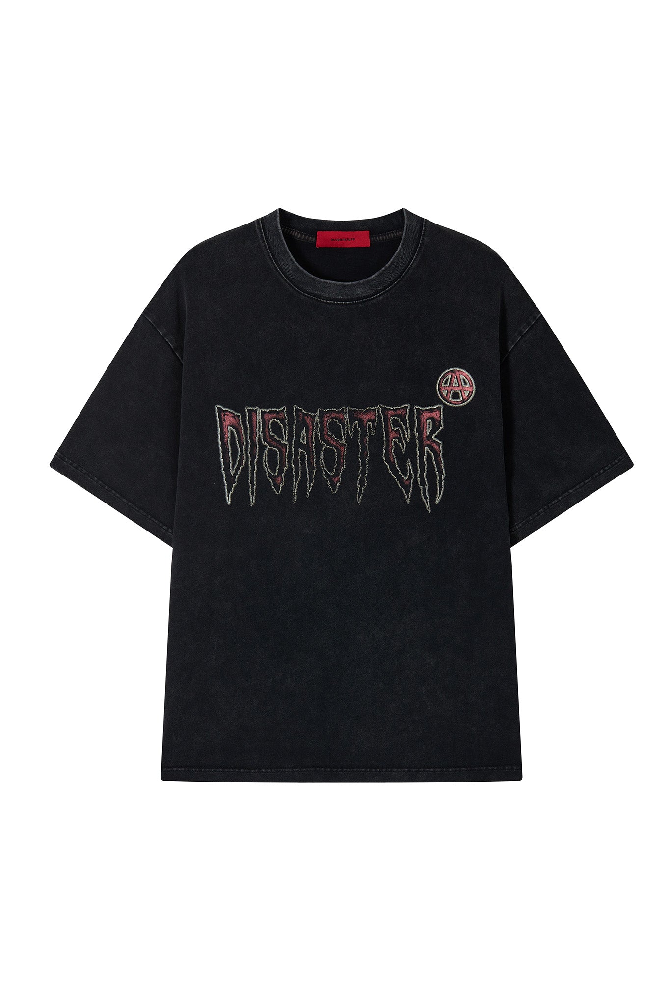 ACU DISASTER T-SHIRT BLACK by Acupuncture1993