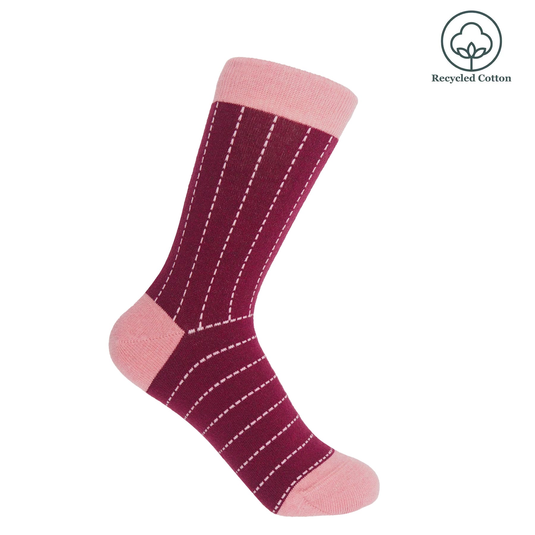 Dash Women's Socks - Maroon by Peper Harow