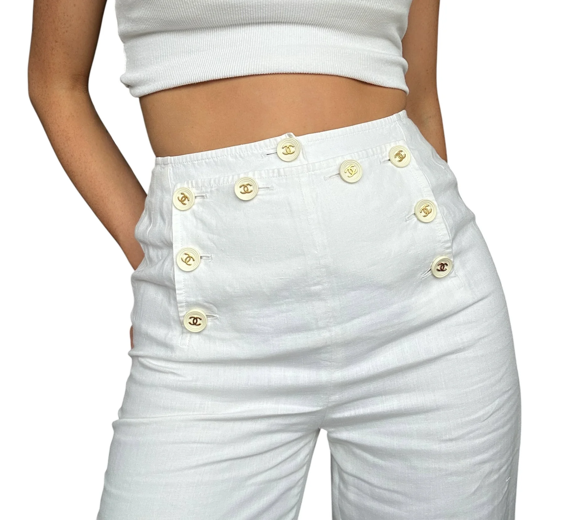 Chanel SS1994 Sailor Trousers by Ascensio Vintage