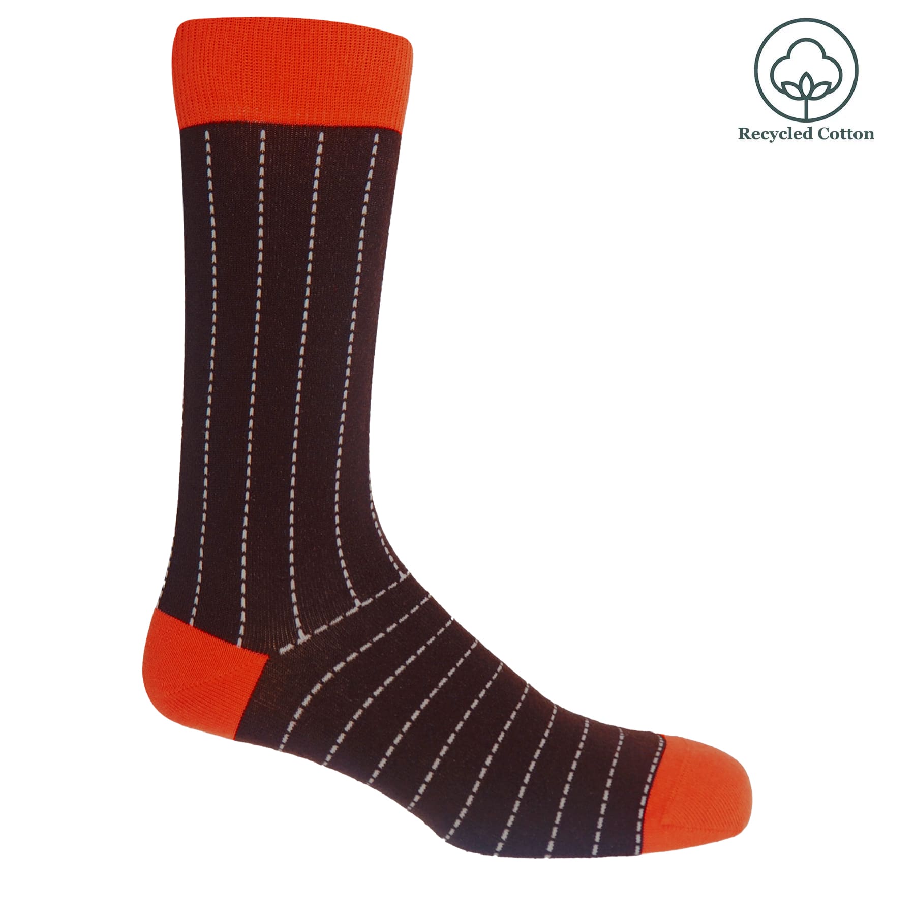 Dash Men's Socks - Brown by Peper Harow