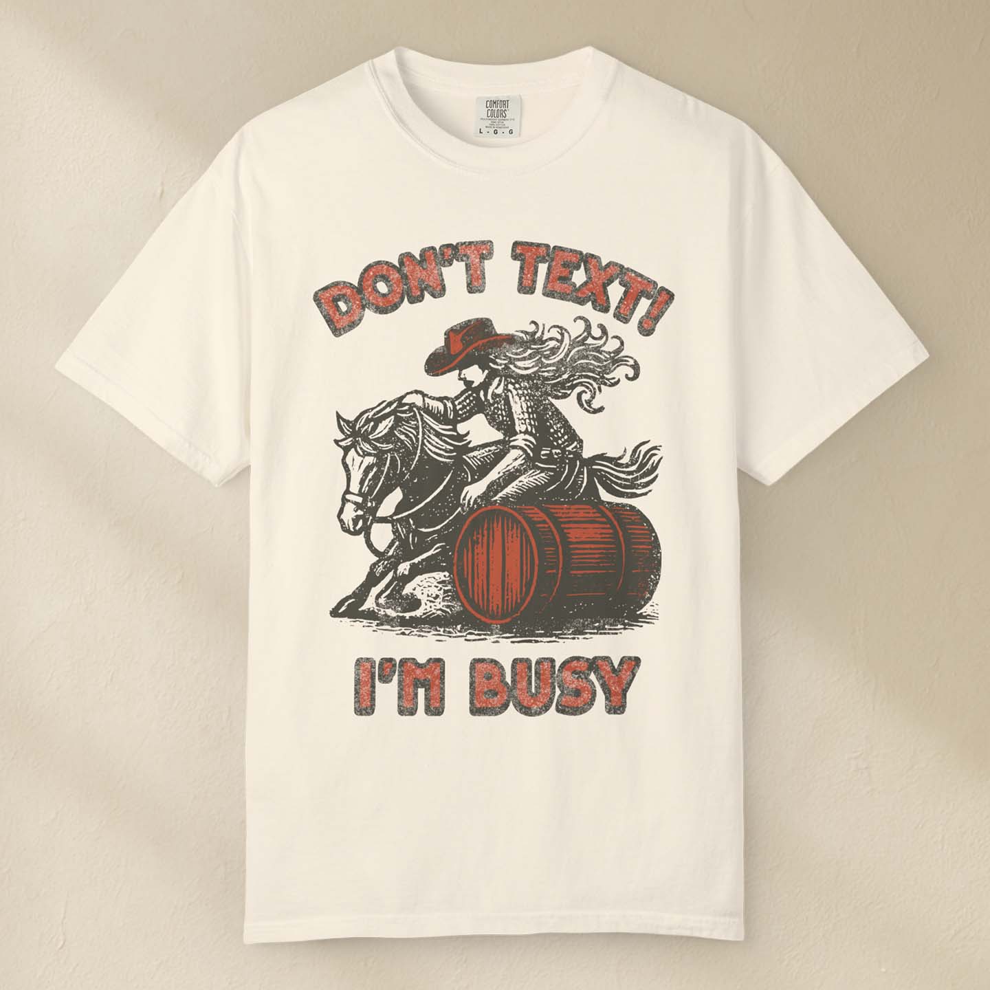 Don't Text! I'm Busy T-Shirt by DILLO Outfitters