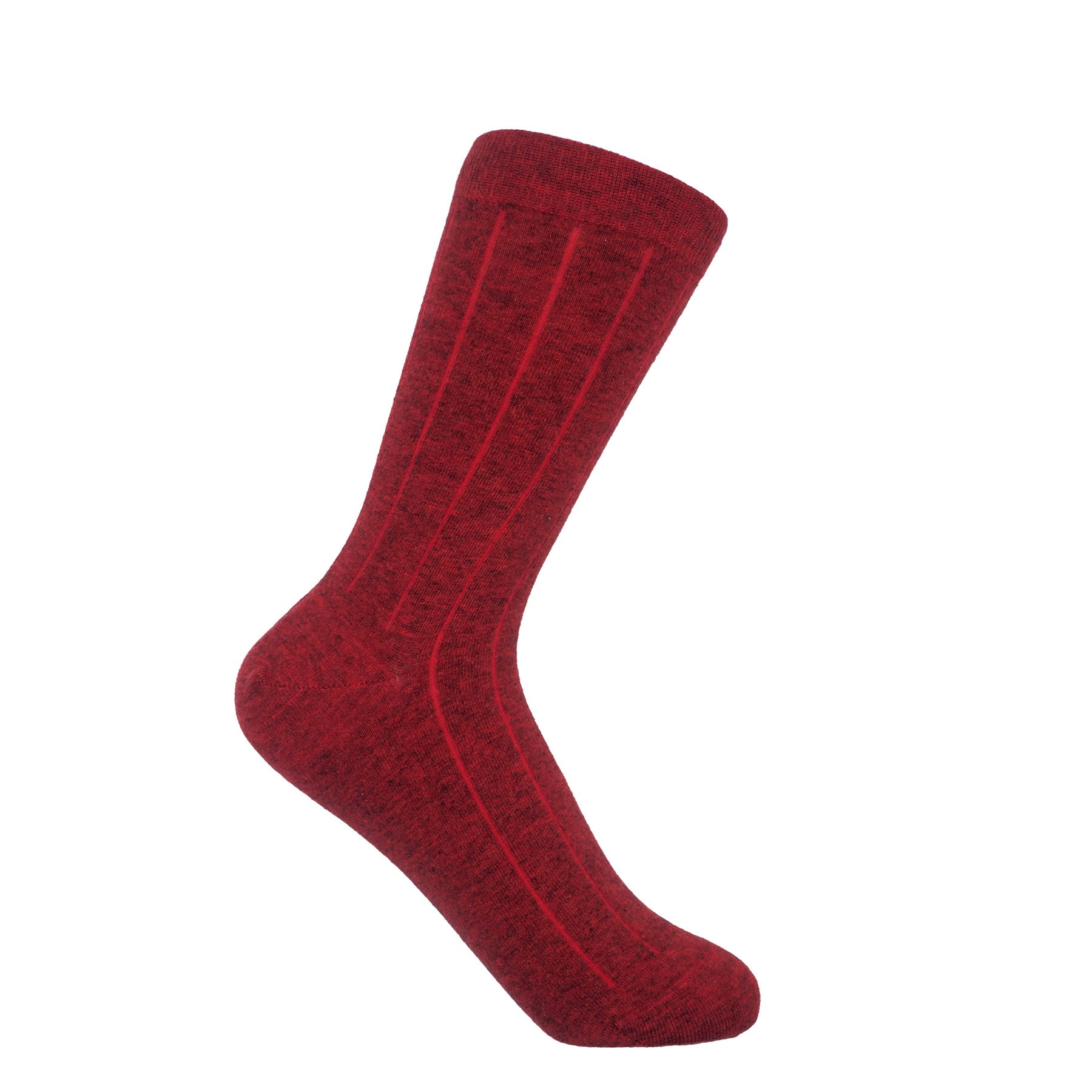 Indulgent Cashmere Women's Socks - Red by Peper Harow