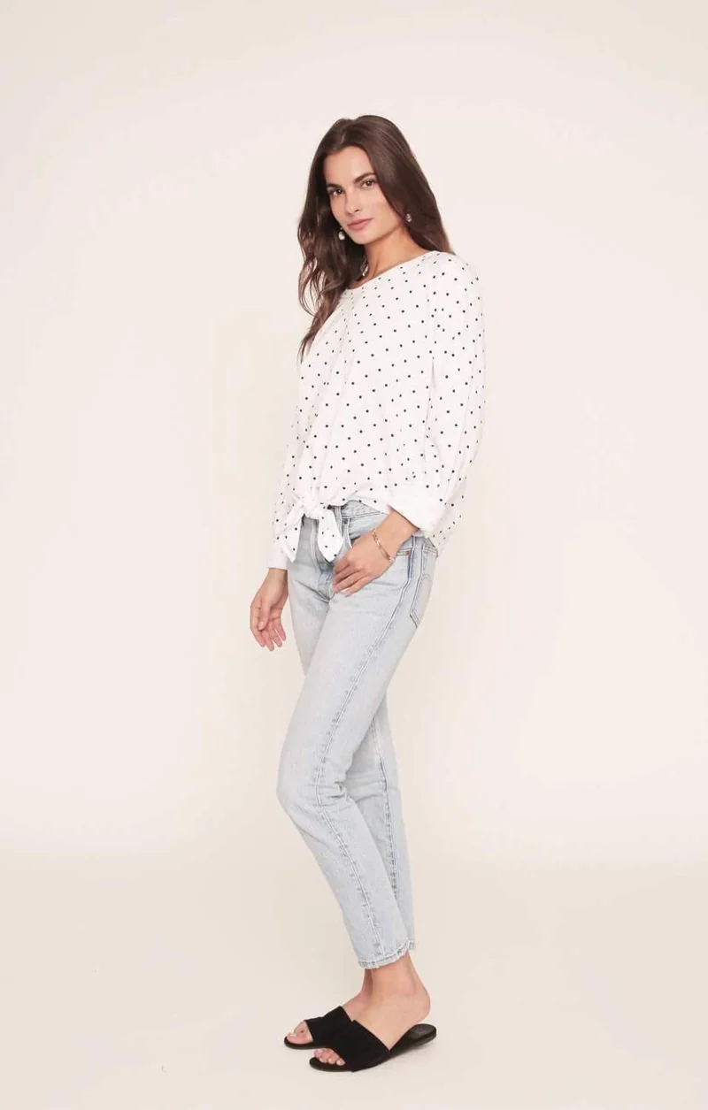 Isabella Sweater | Polka Dot by Merritt Charles