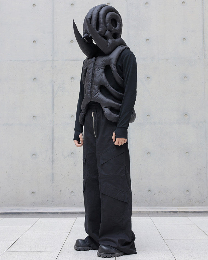 Futuristic Alien Mammoth Helmet Hat by OFFCULTURE