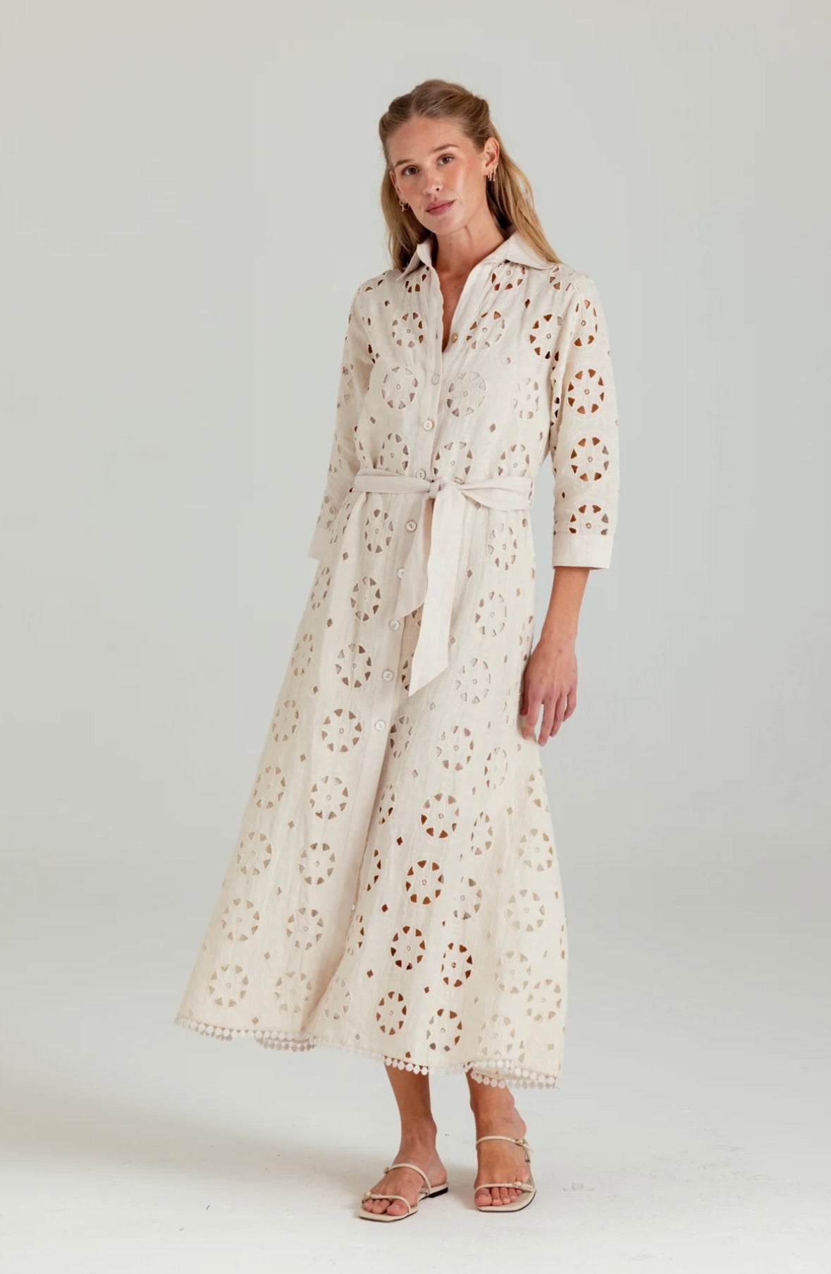 We Are Sundays Linen Laurel Dress by Sierra Deene