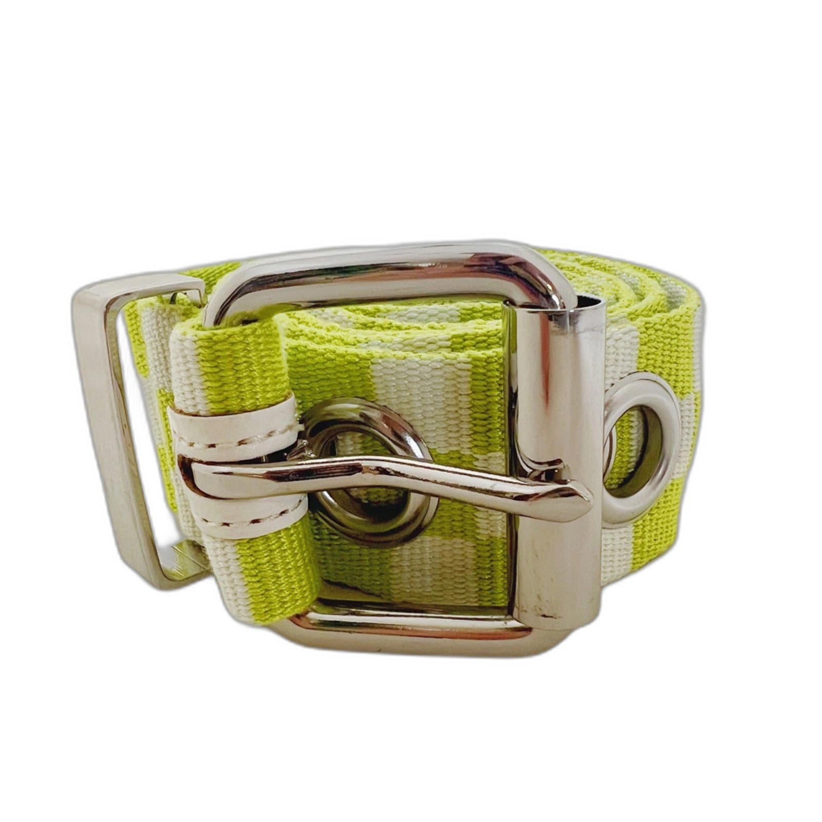 NWOT Urban Outfitters UO Green Checker Print Belt Women's Size M by Hot Girl Secondhand