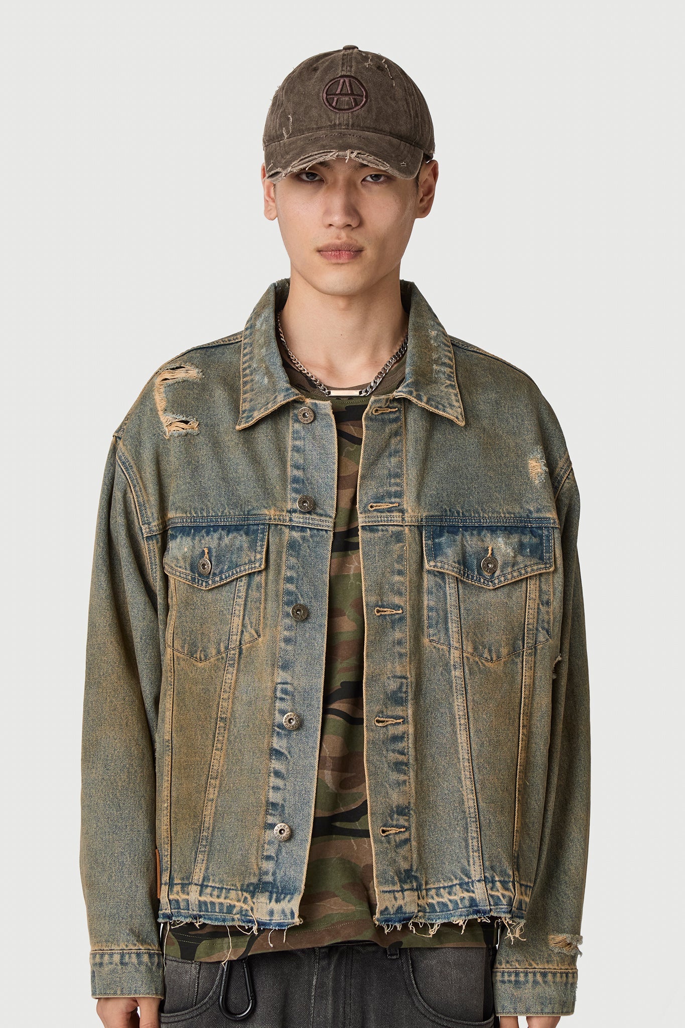 ORIGINAL TRUCKER JKT BROWN by Acupuncture1993