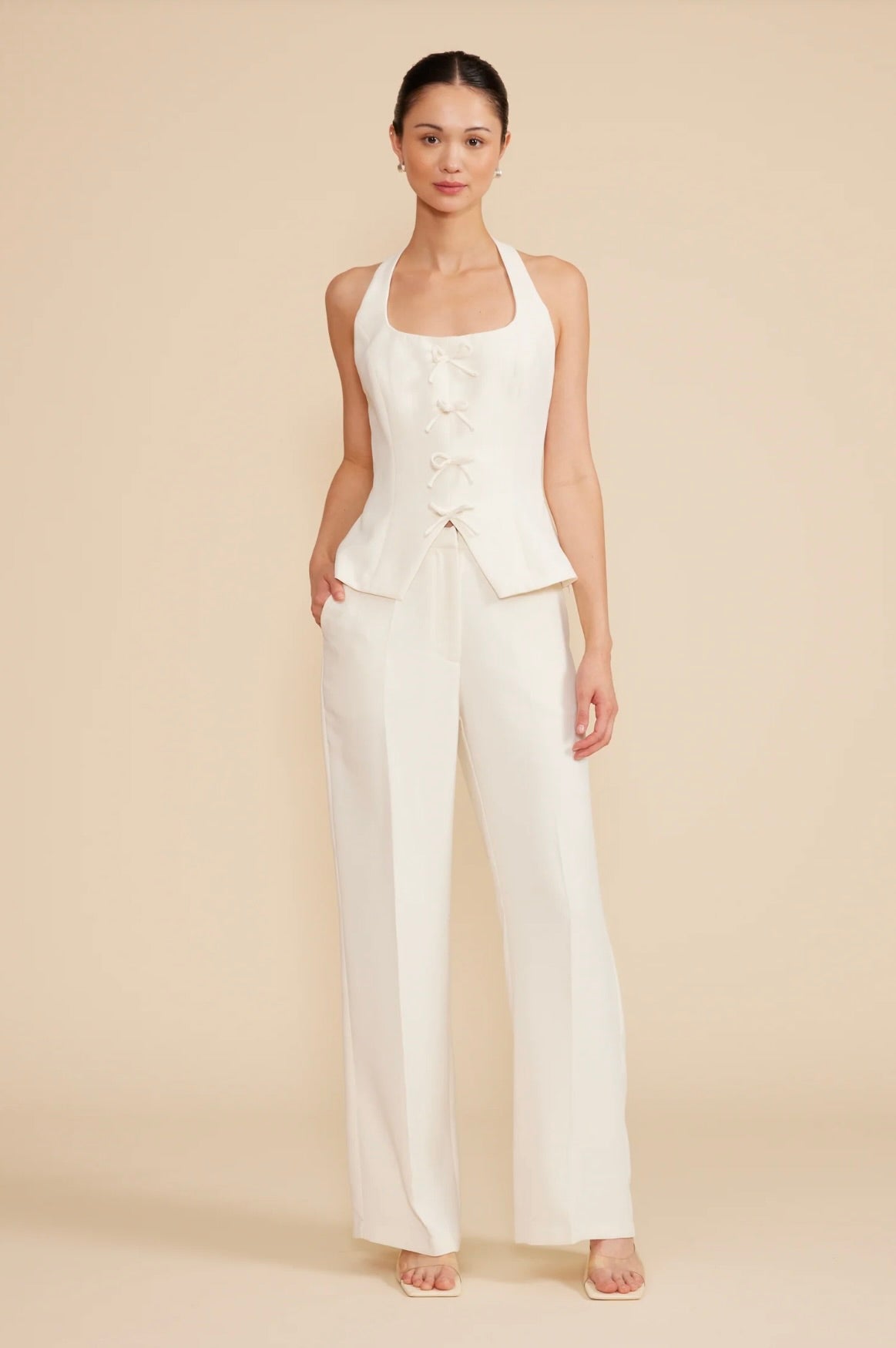 Valli Pants - Ivory by Sierra Deene