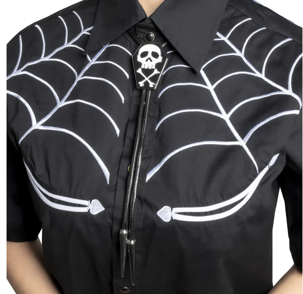 Coffin Skull Bones Bolo by KATAKOMB
