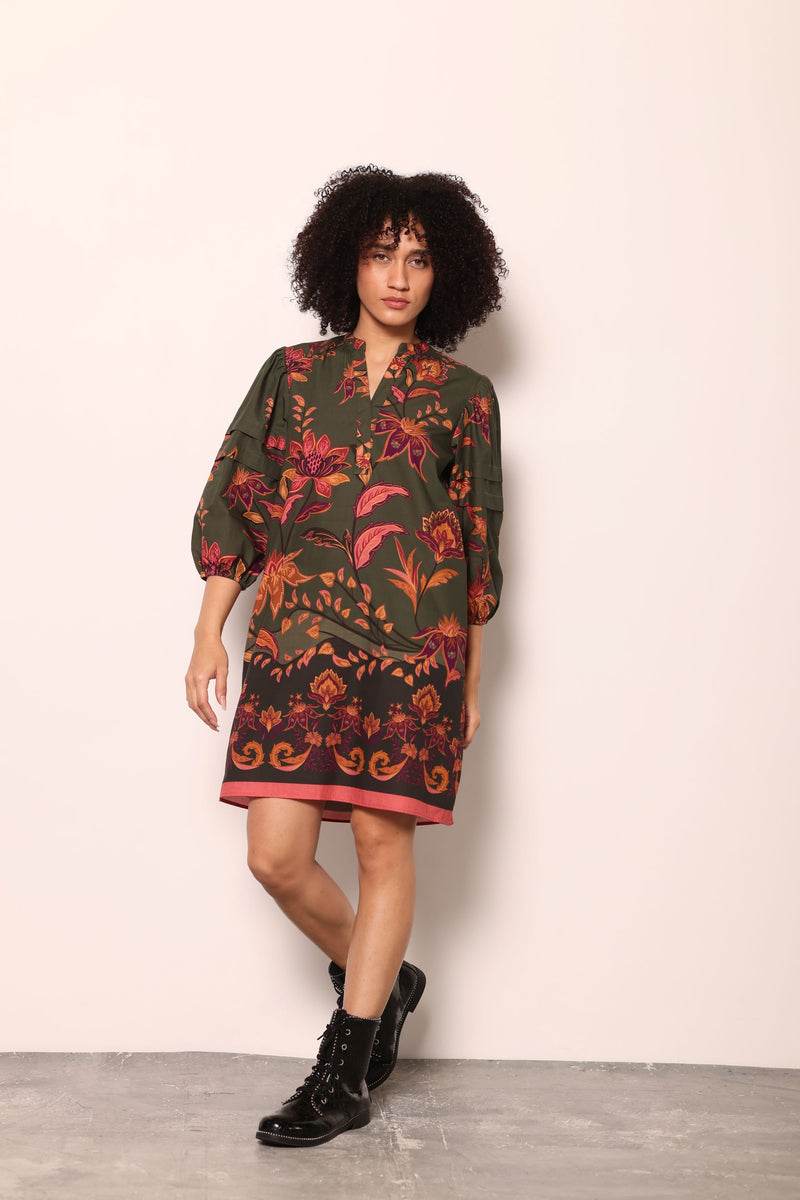 OLIVE TRAILS FREYA DRESS by Maude Vivante