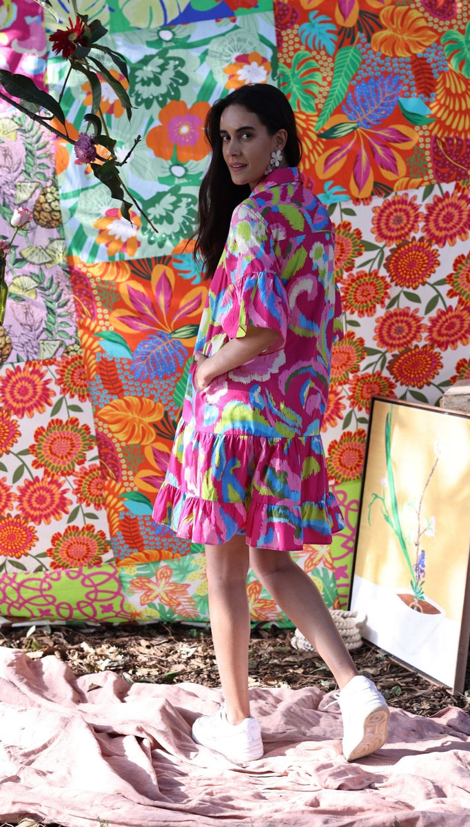 PAISLEY IKAT ZARA Dress by Maude Vivante