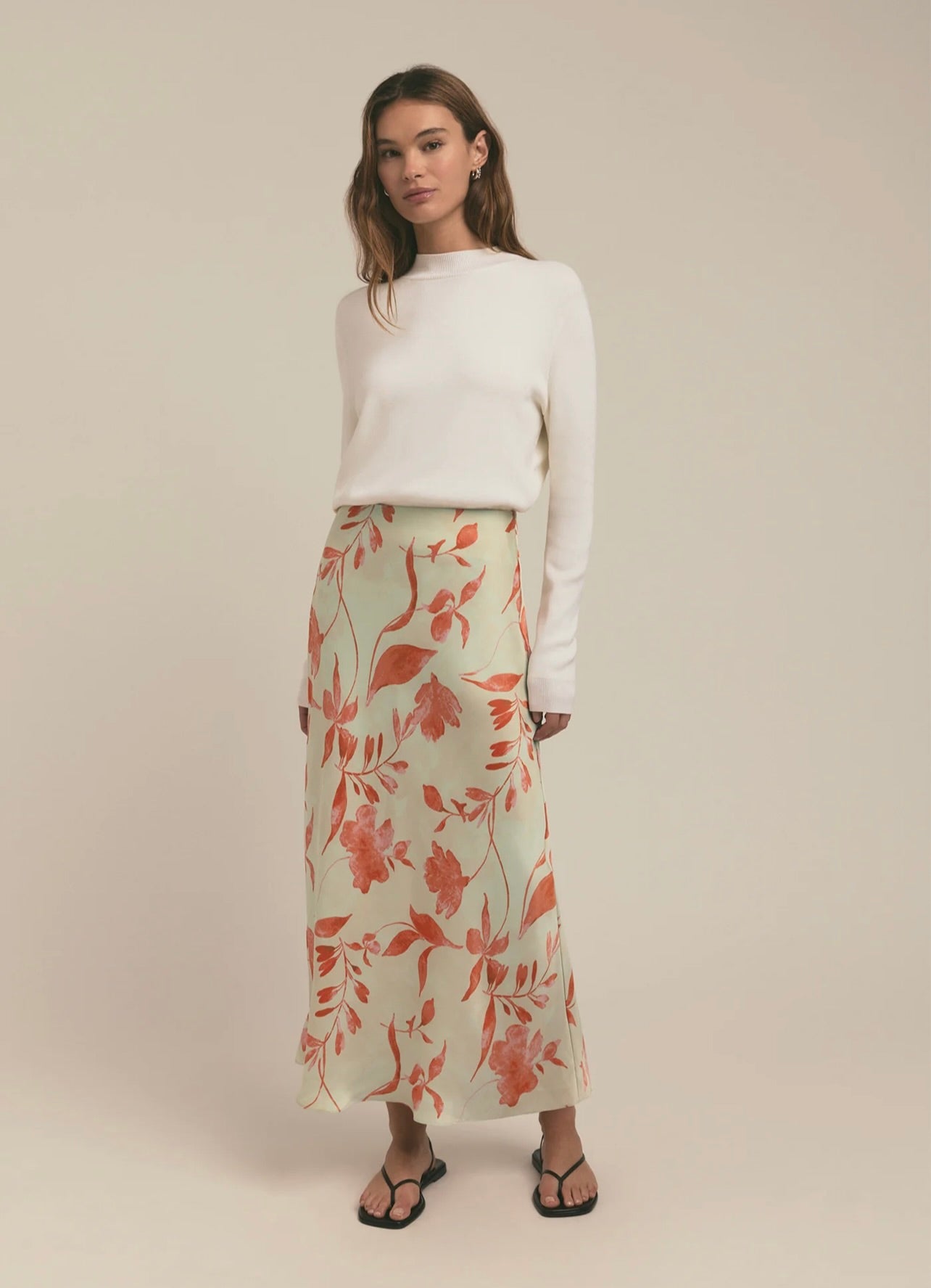 The Favorite Skirt - Moonbeam Floral by Sierra Deene