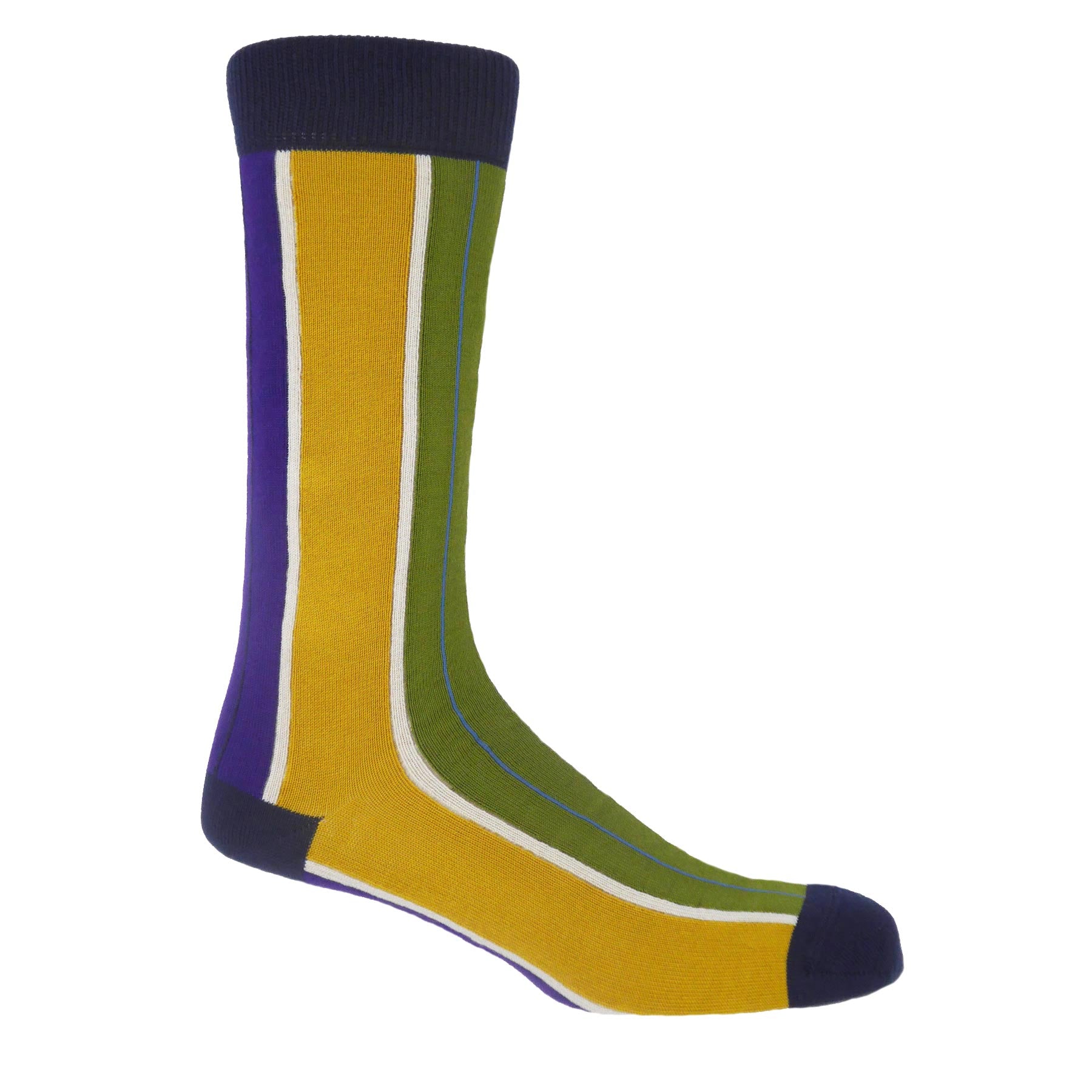 Hampton Men's Socks - Yellow by Peper Harow