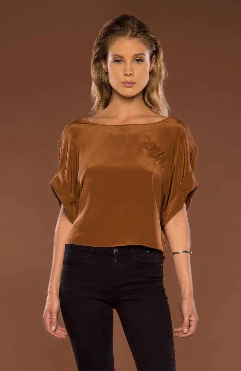 Colt Blouse | Rust by Merritt Charles
