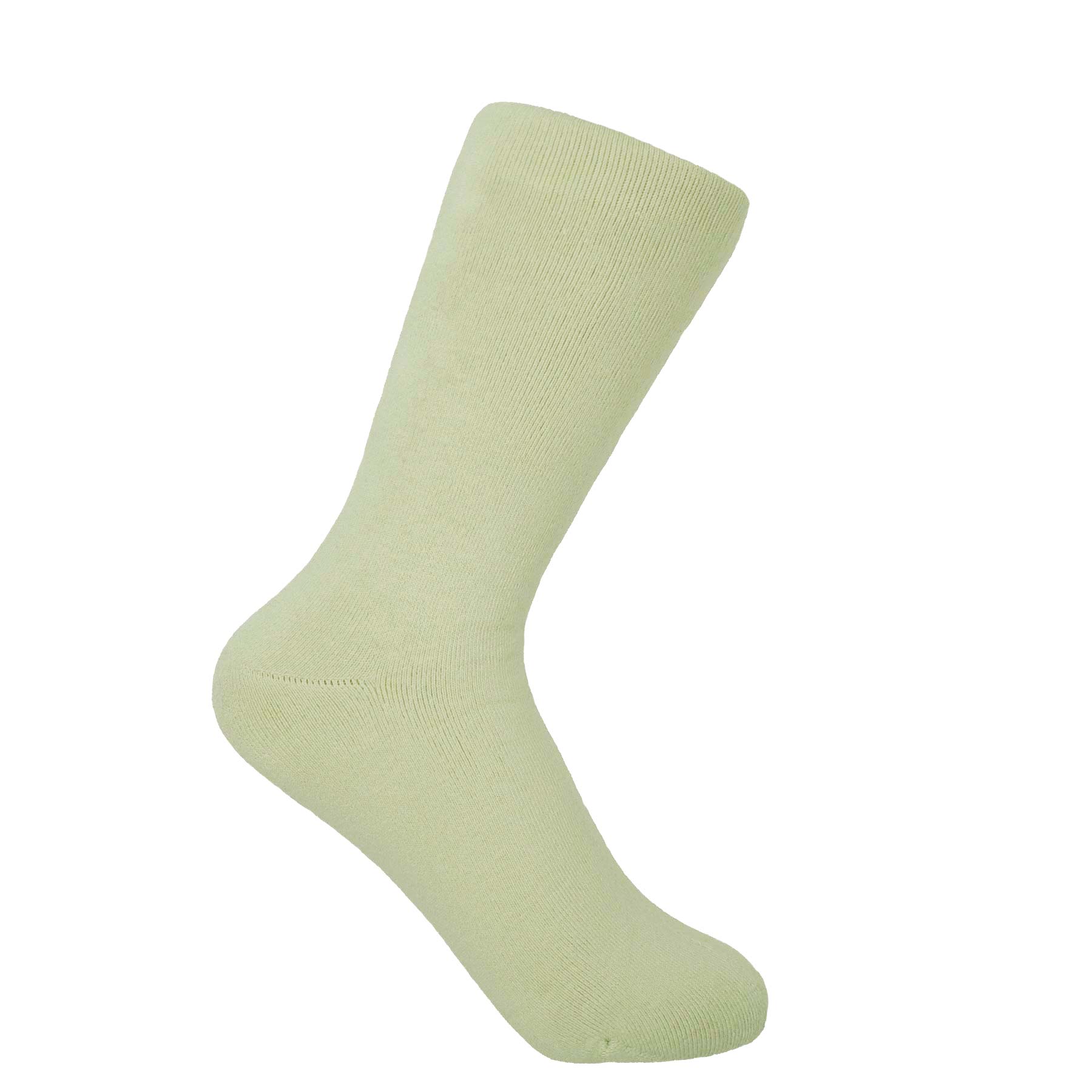 Plain Women's Bed Socks - Cream by Peper Harow