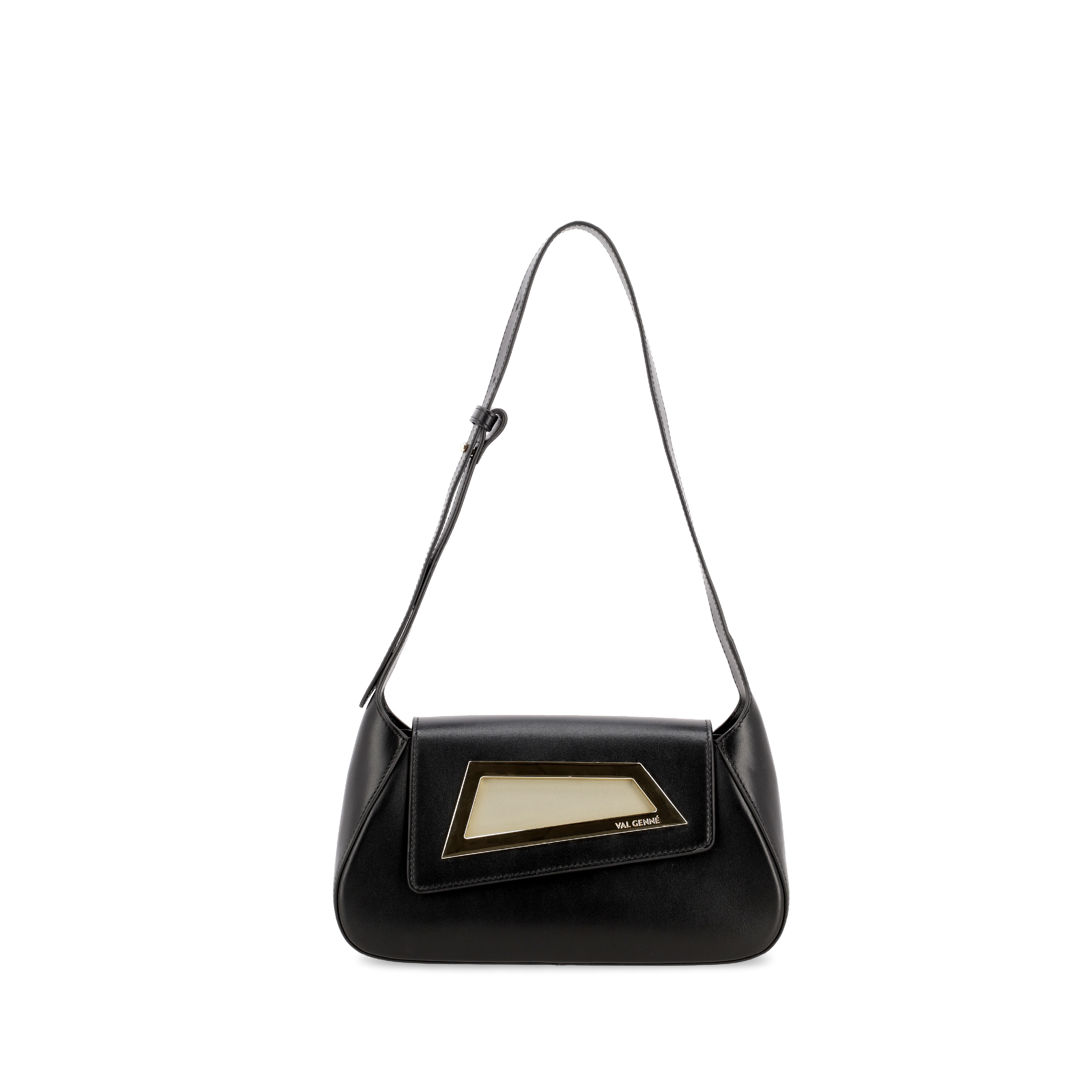 Leather Shoulder & Pouch Bag – Minimal & Stylish Design by Val Genné