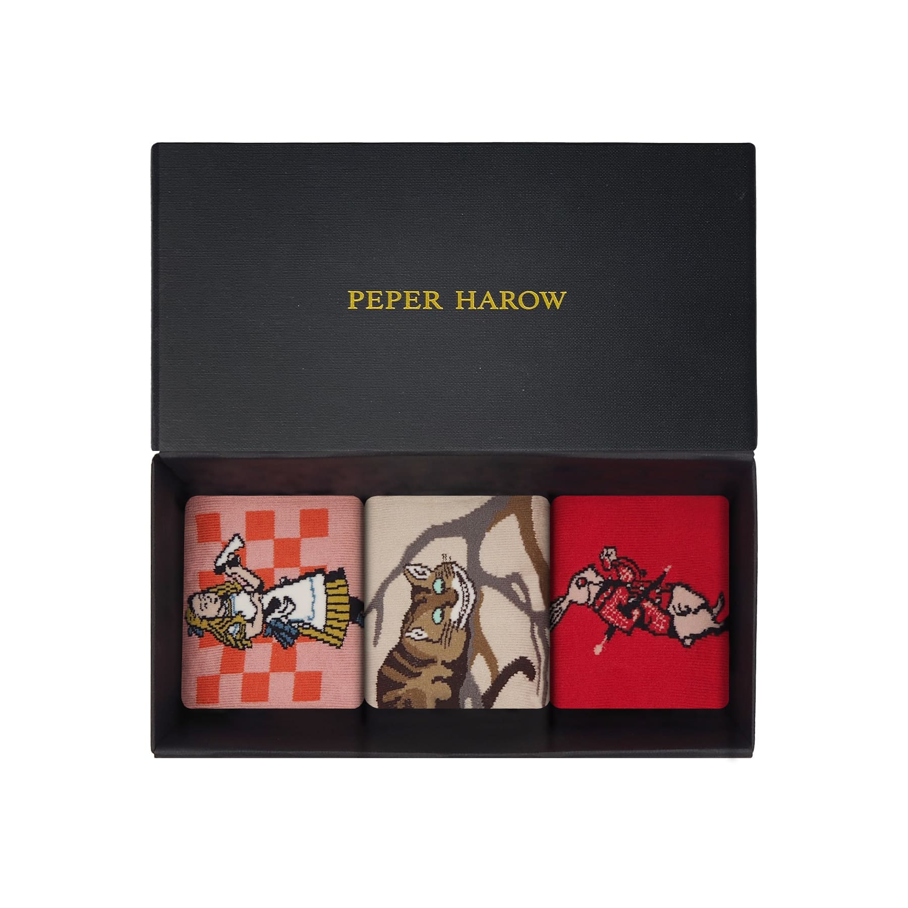 Alice’s Adventures in Wonderland Women’s Socks Gift Box by Peper Harow