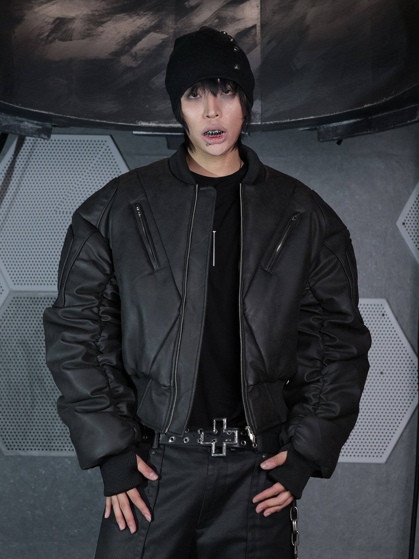 Off/Sc Frost Erosion Armor Shoulder Bomber by OFFCULTURE