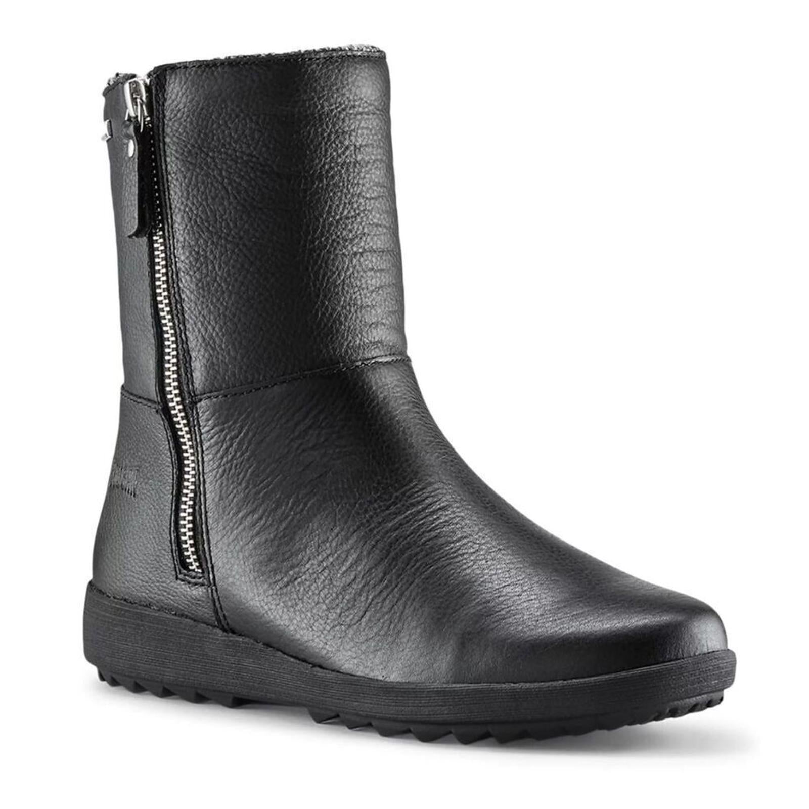 Like New Cougar Women's Toledo Waterproof Booties Black Leather Size 1 by Hot Girl Secondhand