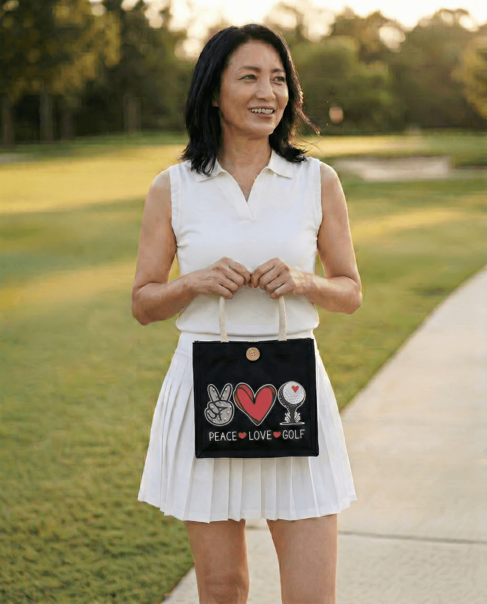 Peace, Love, Golf MIni Bag by Putter Girl