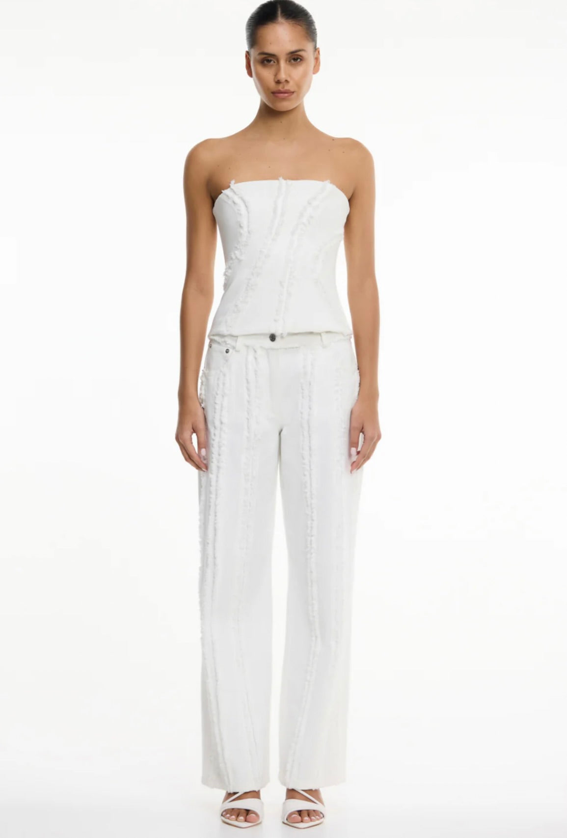 Significant Other Xiorra Pants in Ivory by Sierra Deene
