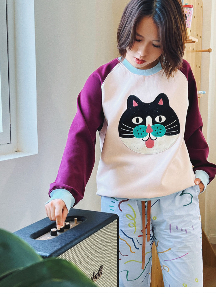 Kawaii Colorblock Sweatshirt – uodycoco by Land Decora