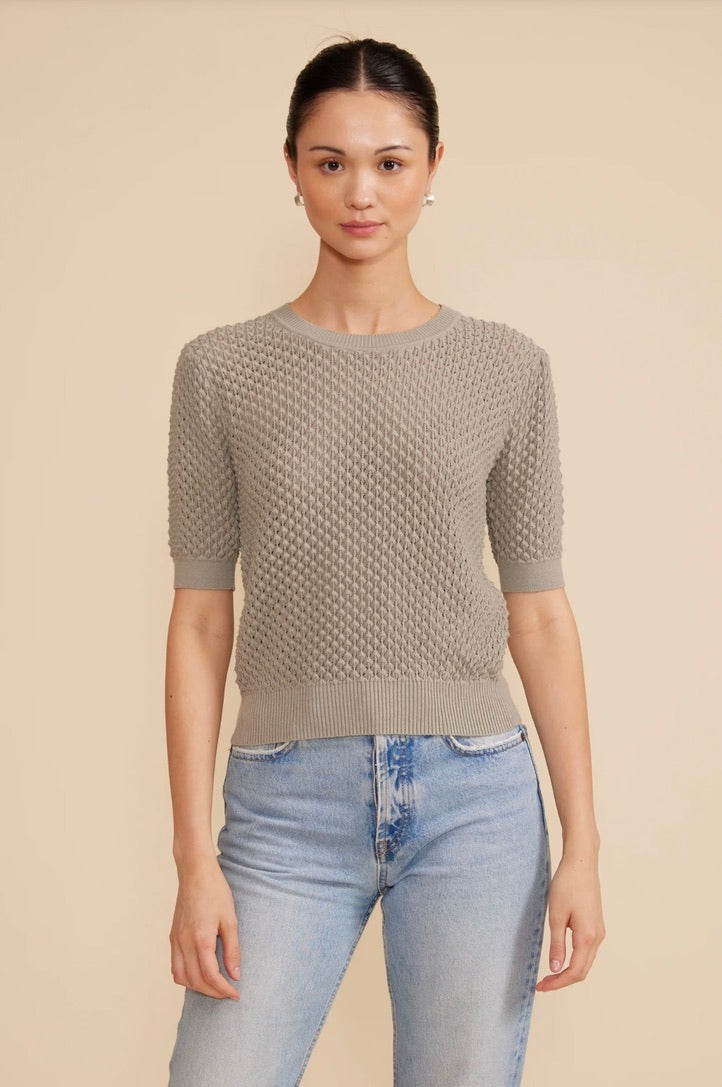 Elise Knit Top - Sage by Sierra Deene