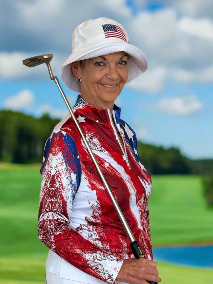USA Bucket Hat by Putter Girl