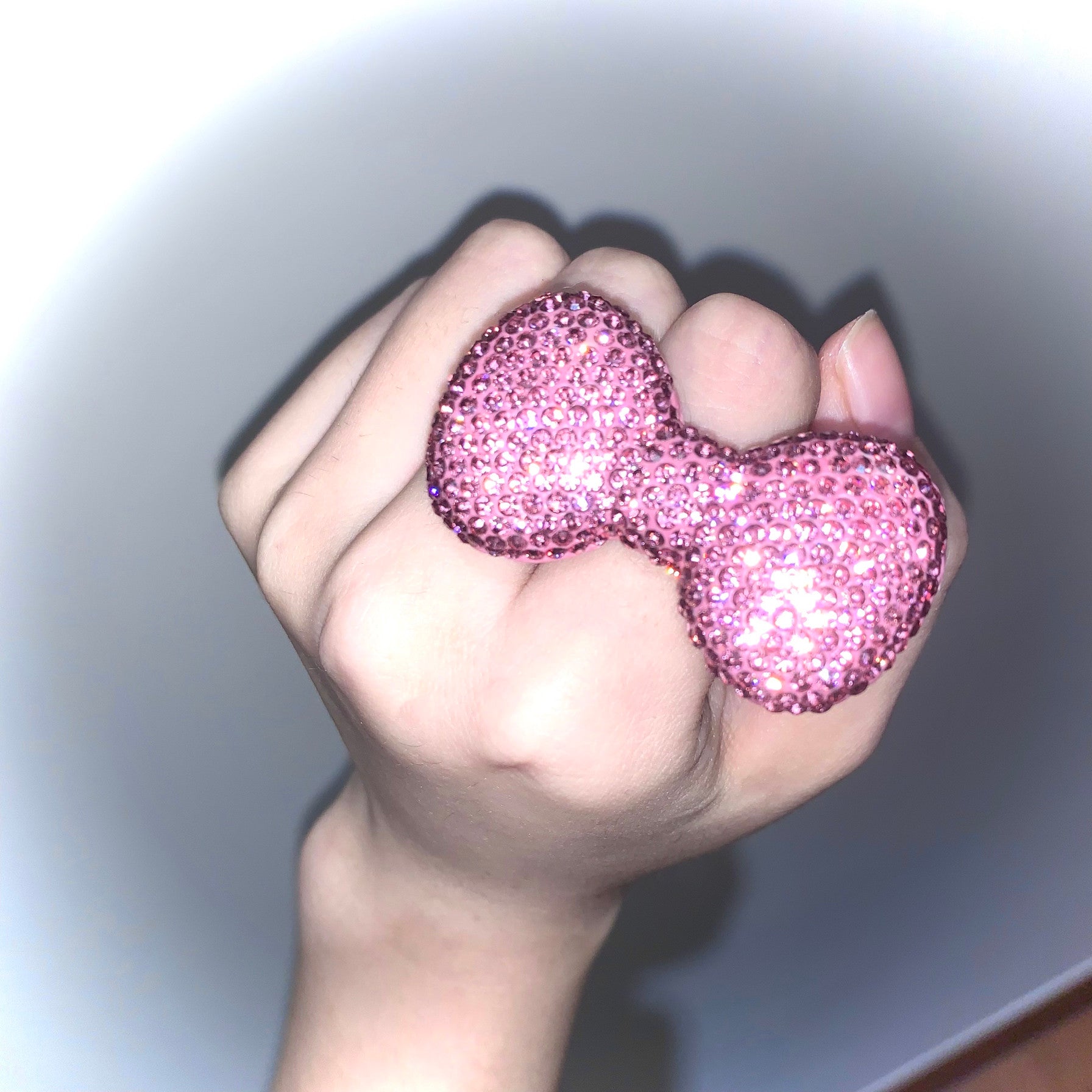 Y2K Kitty Bow Ring - Pocketbabe by Land Decora