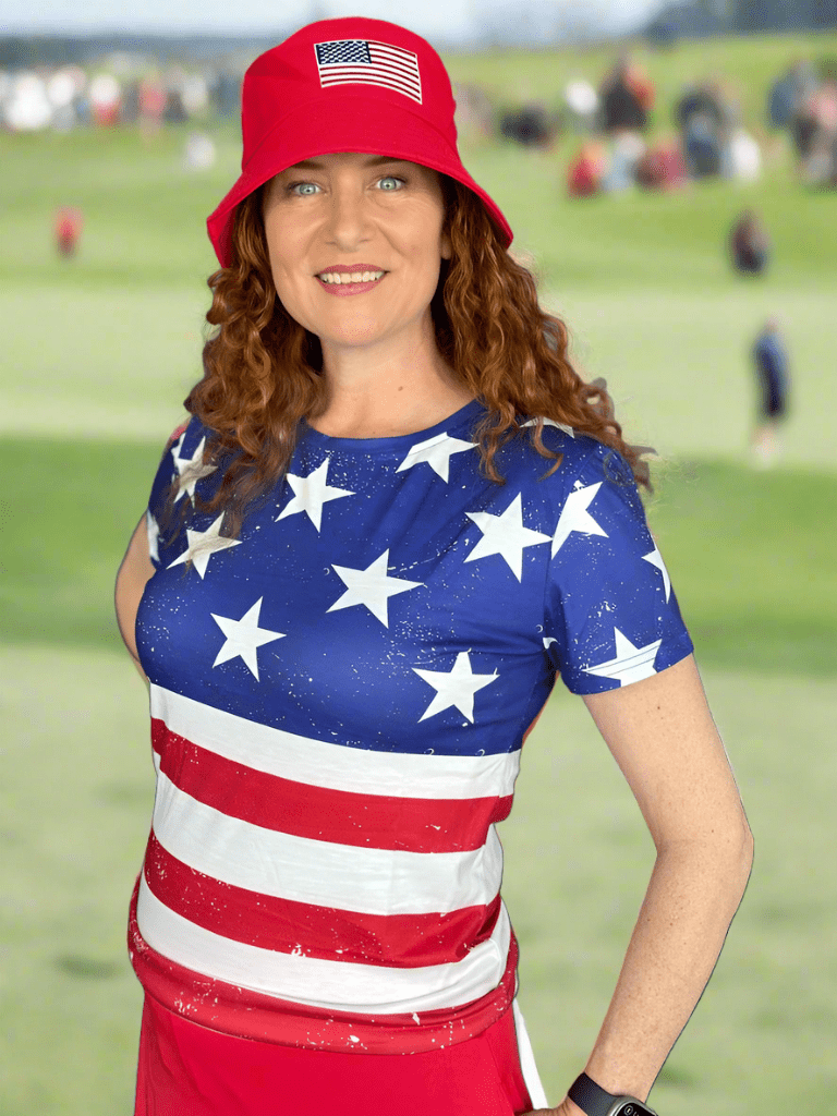 US Open Tee Shirt by Putter Girl