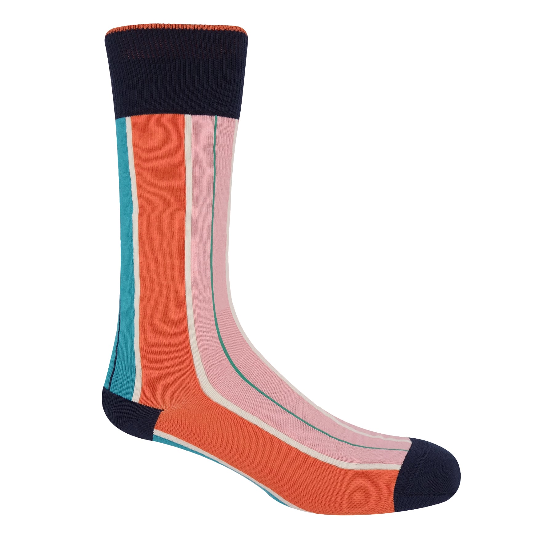 Hampton Men's Socks - Orange by Peper Harow